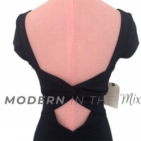 BHLDN Katie May Madison Dress in Midnight Size 4 NWT - Picture 7 of 10